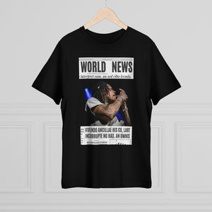 World News WIZ KHALIFA Unisex Deluxe T-shirt