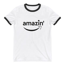 Load image into Gallery viewer, Amazon inspired &quot; amazin&#39; :) &quot; Ringer tee