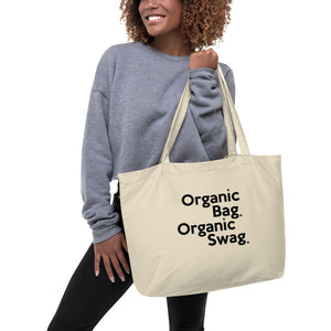 " ORGANIC BAG ORGANIC SWAG " Large organic tote bag