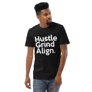 Hustle Grind Align Unisex Anvil 980 T-Shirt inspired by Q-Tip the Abstract