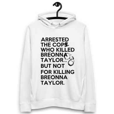 Post Breonna Taylor Grand Jury Decision Unisex pullover hoodie (small cuffs)
