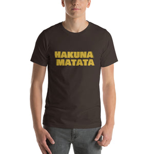 " Hakuna Matata " (Lion King inspired) short-sleeve unisex tee