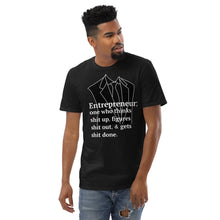 Load image into Gallery viewer, Entrepreneur Magazine inspired (Anvil 980 Unisex) Short-Sleeve T-Shirt w/tie