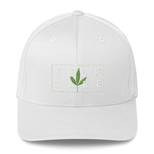 Load image into Gallery viewer, &quot; Self Care&quot; ( cannabis / white ) Structured Twill Cap