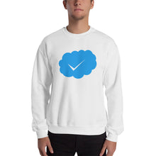 Load image into Gallery viewer, Social Media Inspired Sweatshirt - The perfect way to validate and verify yourself...&quot; BLUE CHECK &quot;