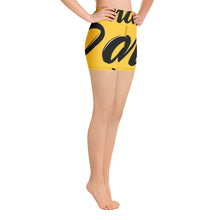 Load image into Gallery viewer, &quot;PANTS FOR WHAT&quot; (dark yellow) women&#39;s Yoga/Biker Shorts