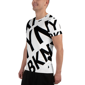 "BXNY NYNY BKNY" Men's Athletic t-shirt
