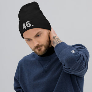 " 46 "th PRESIDENT OF THE UNITED STATES Embroidered Beanie