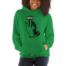 Load image into Gallery viewer, Middle finger (censored) Hooded Sweatshirt