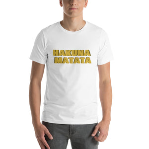 " Hakuna Matata " (Lion King inspired) short-sleeve unisex tee