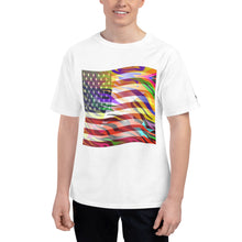 Load image into Gallery viewer, Vertigo™ (American Flag) Men&#39;s Short-Sleeve (Champion ™) T-Shirt