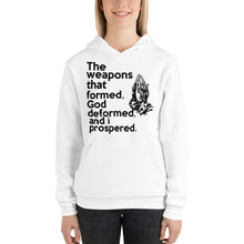Load image into Gallery viewer, The Weapons That Formed.... Unisex hoodie