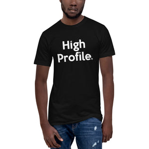 " High Profile " Unisex Fine Jersey Tall Tee (⭐⭐⭐⭐⭐see closeup/fit video demo in description)