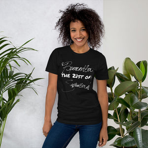 Remember the 21st of September |  Earth Wind and Fire inspired  Short-Sleeve Unisex T-Shirt