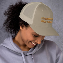 Load image into Gallery viewer, &quot; Hakuna Matata &quot; (Lion King inspired) trucker cap