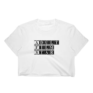 Salli Richardson Whitfield inspired "Adult Film Star" (Director) Women's Crop Top