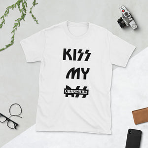 " Kiss My " (censored) 🌠 short-sleeve unisex tee