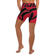 Load image into Gallery viewer, &quot;PANTS FOR WHAT&quot; (red) women&#39;s Yoga/Biker Shorts