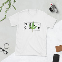 Load image into Gallery viewer, &quot; Self Care &quot; ( cannabis / black ) short-sleeve unisex tee