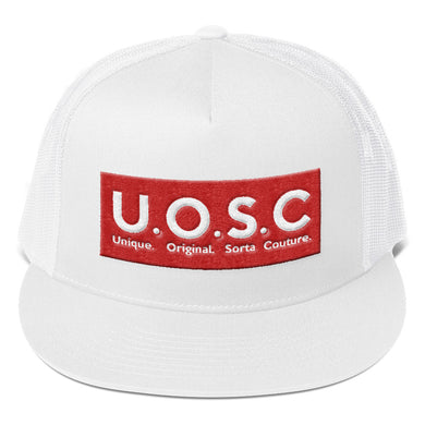 U.O.S.C (Unique. Original. Sorta Couture) Trucker Cap