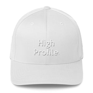 " High Profile" Embroidered Structured Twill Cap