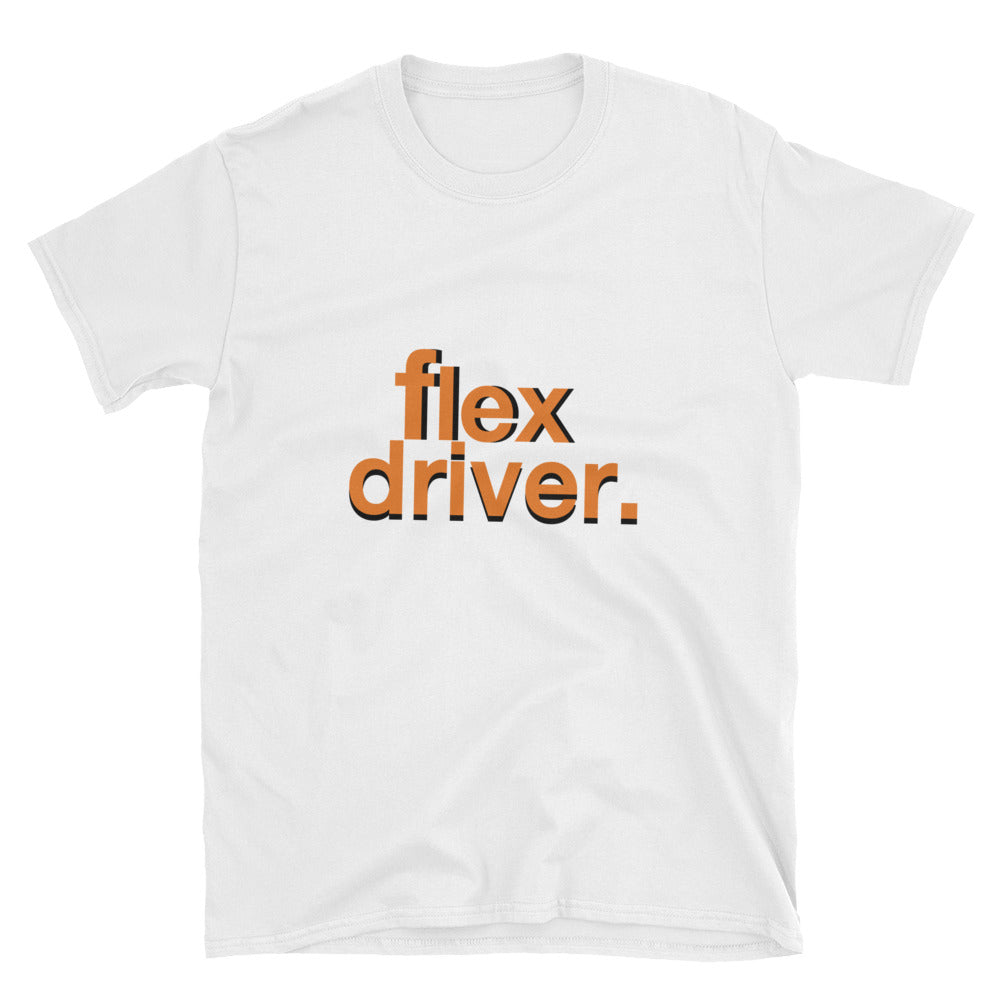 Flex Driver Doordash Door dash Dashers Dasher Postmates Uber Uber Eats Driver short-sleeve unisex t-shirt