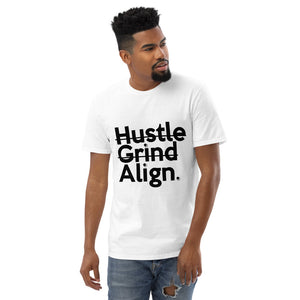 Hustle Grind Align Unisex Anvil 980 T-Shirt  inspired by Q-Tip the Abstract
