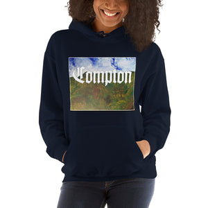 Compton ' Hollywood sign' Hooded Unisex Sweatshirt