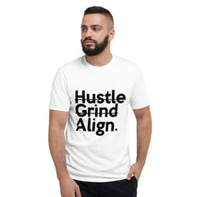 Load image into Gallery viewer, Hustle Grind Align Unisex Anvil 980 T-Shirt  inspired by Q-Tip the Abstract