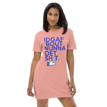 Load image into Gallery viewer, (IDGAF About) &quot;Nunnadet Sh*t&quot; Asian Doll Inspired (Organic cotton) t-shirt dress