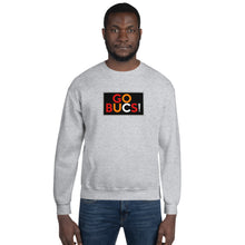 Load image into Gallery viewer, #GoBucs Super Bowl 55 Champs Tampa Bay Buccaneer Unisex Sweatshirt Unisex Sweatshirt (black)