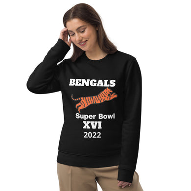 BENGALS TIGER SUPER BOWL XVI 2022 Unisex eco sweatshirt