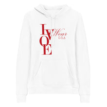 Load image into Gallery viewer, LV Wear Red Label LOVE Unisex hoodie