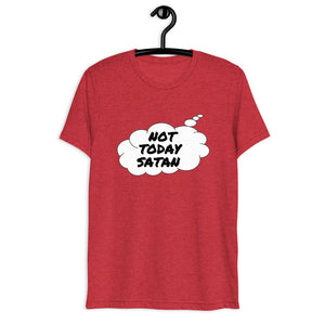 Thought Bubble "Not Today Satan" Unisex Short sleeve t-shirt